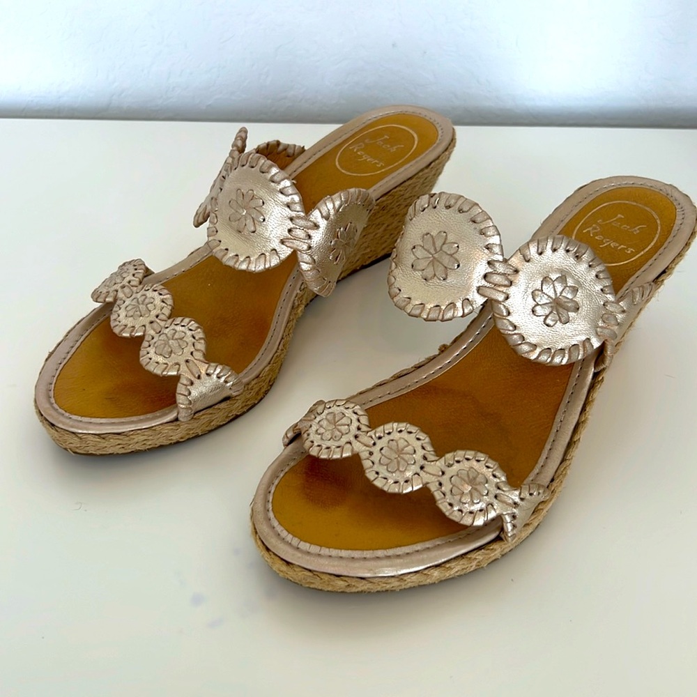 Jack Rogers Wedges size 9.5